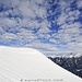 Skispur, Hochwang im Hintergrund