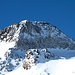 Gross Leckihorn – vom Sattel am rechten Bildrand ginge es über die Nordwestflanke zum Gipfel