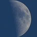 Heute mal der Mond bei Tag am blauen Himmel.
Aufnahmedatum 29.02.2012 17.20 Uhr
