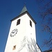 Kirchturm in Unterbäch