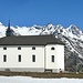 Kapelle Eischoll mit Bietschi im Hintergrund