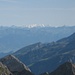 Blick zur Bernina im Engadin