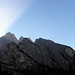 Morgenstimmung mit Dreischusterspitze, 3152m.