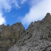 Im Abstieg auf Haunold, oder Rocca Grande dei Baranci,2966m.