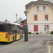Der Startort: Postautohaltestelle Post in Beromünster