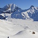 bei P. 2176 bietet sich uns ein herrlicher Blick zum nordöstlichen Abschluss der weiten Alp