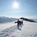 Marsch Richtung Stelserberg