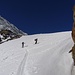 Steilerer Aufstieg kurz vor dem Joch