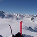 Windacher Daunkogel und die Spuren auf dem Sulztalferner