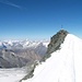Gipfel vom Allalinhorn mit Matterhorn