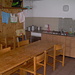 Interno della Capanna Dotra
