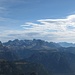 Blick zu den Drei Zinnen + Sextener Dolomiten