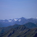Blick auf die Grajischen Alpen mit der Aiguille de la Grande Sassière (ganz rechts)