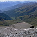 Blick vom Gipfel ins Valpelline und nach Aosta