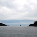 Am Übergang zum offenen Meer. Von dort ist der Eingang zum Milford Sound nicht zu erkennen, weshalb James Cook auch vorbeigesegelt sein soll