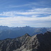 Blick nach Süden über die Ramstallspitze (vorne) in die Lechtaler - in Bildmitte ist die Parseier Spitze, der höchste Lechtaler zu erkennen