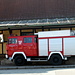 Beim Bahnhof Ittling, auch die Feuerwehr lüftet ihre Einsatzfahrzeuge