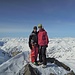 Franzi und Niki auf dem Piz Kesch (3417m)