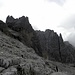 Alpinisteig, mit Elferturm-links, am Weg zur Giralbajoch, 2438m-rechts im Bild.
