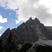 Einser oder Cima Una ( 2698m), am linkenseite des Altensteintal, man erkennt hier den mächtigen Felssturz, der am Oktober 2007 das Gesicht der Nordwand dramatisch verändert hat.<br />
