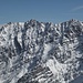 Watzmann Westwand im Winter 2012; weit weniger berühmt als die Ostseite