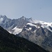 Mischabelkette mit <a href="http://www.hikr.org/tour/post7920.html">Dom (4.545m)</a>, Lenzspitze (4.294m), Nadelhorn (4.328m), Ulrichshorn (3.925m)
