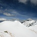 Sturm am Grat zum Monte Croce