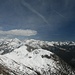 Blick nach Osten mit Schneevorhang