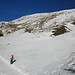 Abstieg vom Passo Cagnon di Sopra ins Fersental