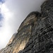 Die mächtigen Südwand des Tofana di Rozes, 3225m.