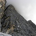 Sudwand des Tofana di Rozes, ein wahres Paradies für Kletterer! Mit Zoom, konnen Sie 2 Kletterer in Aktion.