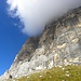 Es gibt viele Kletterrouten im Tofana di Rozes Sudwand.