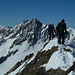 Kurz vor dem Gipfel mit Sustenhorn im Hintergrund