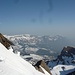 in der Ostwand Blick zum Alpstein