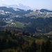 Aussicht von Rehetobel - Blick in den Goldachgraben, am Horizont der Alpstein