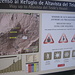 Warnungen - die Wanderwege sind auf den Schildern sehr gut beschrieben und auch ausgeschildert (bis auf einige Ausnahmen)