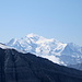 der Mont Blanc wird sichtbar