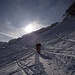 Gemütlicher Aufstieg in der Sonne