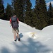 Ein Wegweiser zu Stefans Füßen