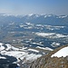 Schöner Blick ins Inntal. Jenseits die Brandenberger Alpen mit dem Rofanstock.