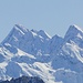 Aus dem Engadin grüsst der Piz Linard. 