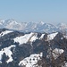 rechts Speergebiet, links Alpstein ohne Säntis