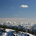 schöner Blick in die Berchtesgadener Alpen