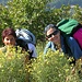 Lella e Rita tra i fiori