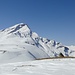 Der kleine, von [u ivo66] errichtete Gipfelsteinmann auf dem Rappakopf. Mehr Steine gab der Schnee nicht frei...