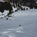 Schneestrukturen versprechen dann hingegen wieder bessere Bedingungen, wie auch hier auf dem Foto, wo wir nochmals für kurze Zeit gute Bedingungen vorfanden.