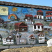 Das Dorf Lohn hier als Gemälde festgehalten