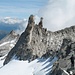 Steinerne Mandln, SO-Grat wird auf dem Gletscher umgangen