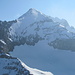 Klein Doldenhorn...erstaunlich, dass es Leute gibt, die in dieser abschüssigen Flanke Ski fahren!
