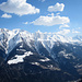 Blick nach Süden bei der Bergstation der Gondel auf der Riederalp